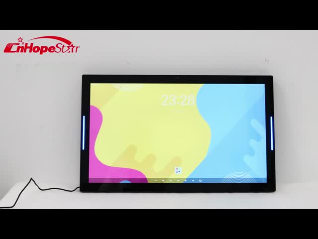 IPS Android 8.1 Meeting Conference Room Tablet POE LED Light Bar