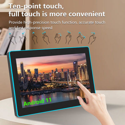 15.6Inch RK3566 NFC POE Power Tablet PC Wall Mounted Meeting Android Tablet Z Led Light