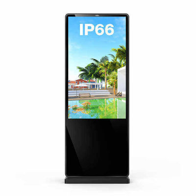 86-calowy wielkogabarytowy pionowy wyświetlacz reklamowy LCD dla kiosków w pomieszczeniach