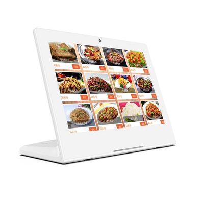 Samoobsługa RK3566 Procesor Tablet do zamawiania w restauracji 13,3-calowy POE NFC RGB LED Light Bar 5MP Kamera Android 11
