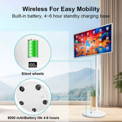 21.5Inch RK3588 Stand By Me Przenośny ekran dotykowy Monitor podłogowy Standing Android Wireless Portable Smart TV For Home