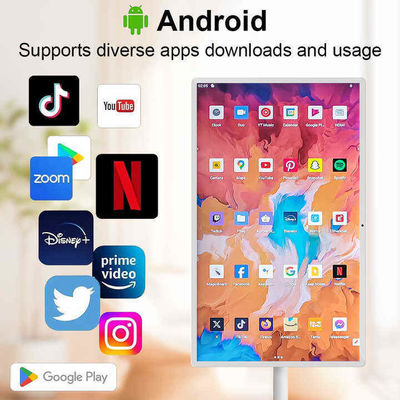 21.5Inch RK3588 Stand By Me Przenośny ekran dotykowy Monitor podłogowy Standing Android Wireless Portable Smart TV For Home