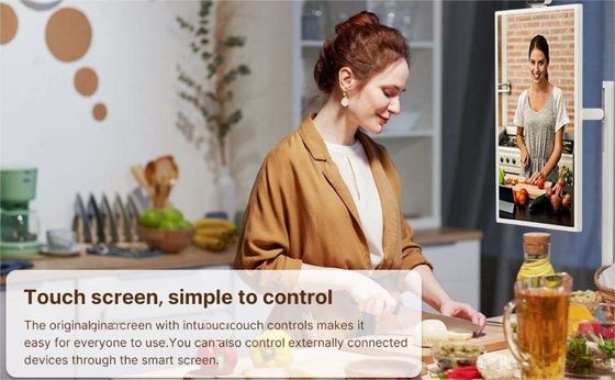 Przenośny, wewnętrzny, 24calowy, ruchomy, Android, Smart Stand By Me, Smart TV stojący na podłodze.