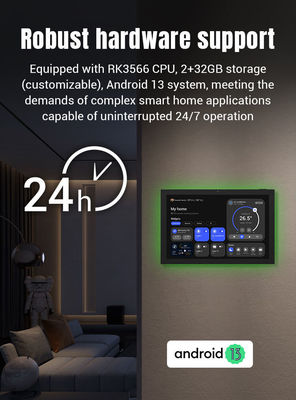 15.6 cali RK3399 Tablet Android z podłączeniem PoE do sterowania inteligentnym domem
