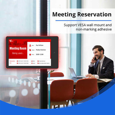 10.1 cala Sala konferencyjna Tablet Android RK3399 NFC POE Posiedzenia Posiedzenia Planner Tablet PC z światłem LED