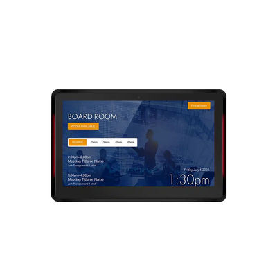 10.1calowy RK3399 2+16GB Tablet do sal konferencyjnych NFC POE System rezerwacji sal konferencyjnych z oświetleniem z obu stron