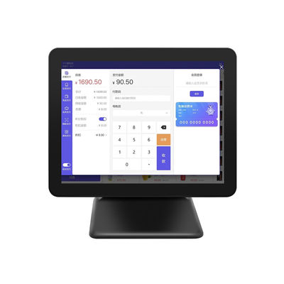 Nowy design 15-calowy terminal POS 60Hz do komputera stacjonarnego 8+256GB Procesor N100 Kasa fiskalna POS dla handlu detalicznego z drukarką i skanerem
