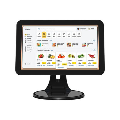 15.6calowy ekran dotykowy Desktop POS Terminal N2840 2+32GB Kasy detaliczne z skanerem