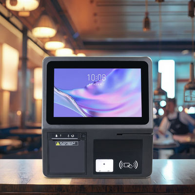 Technologia drukarki termotransferowej 11,6-calowy kiosk POS Android dla supermarketu i restauracji 4 GB 32 GB NFC 58 mm ekran dotykowy
