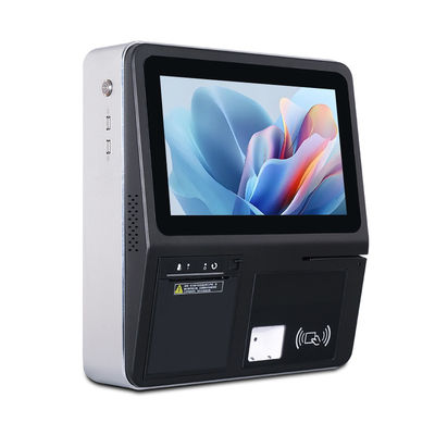Technologia drukarki termotransferowej 11,6-calowy kiosk POS Android dla supermarketu i restauracji 4 GB 32 GB NFC 58 mm ekran dotykowy