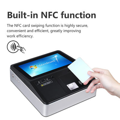 Technologia drukarki termotransferowej 11,6-calowy kiosk POS Android dla supermarketu i restauracji 4 GB 32 GB NFC 58 mm ekran dotykowy