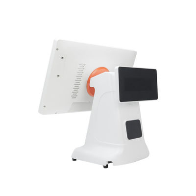 Win Kasa Rejestrująca POS Maszyna Prosty Styl Plastikowy Design i 15,6 cala Podwójny Ekran All-in-One dla Win