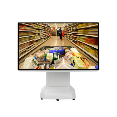 Win Kasa Rejestrująca POS Maszyna Prosty Styl Plastikowy Design i 15,6 cala Podwójny Ekran All-in-One dla Win