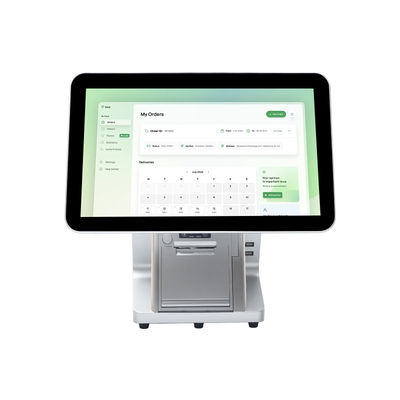 Kompatybilny z Androidem 15.6 cali Monitor systemu POS z podwójnym ekranem Trwały IPS Touch Monitor do restauracji w supermarkecie