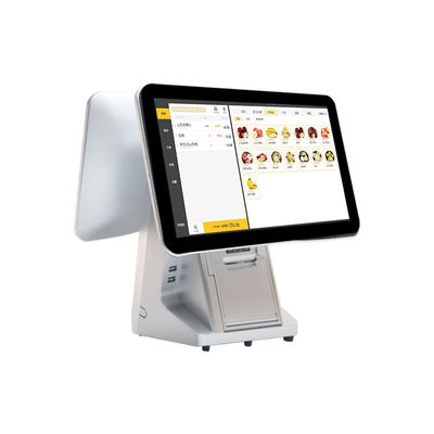 Kompatybilny z Androidem 15.6 cali Monitor systemu POS z podwójnym ekranem Trwały IPS Touch Monitor do restauracji w supermarkecie
