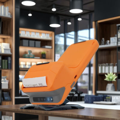 Android 11 5,45-calowy terminal POS ręczny z drukarką termiczną 58 mm NFC Wi-Fi połączenie USB i 32 GB / 64 GB pamięci najlepsza
