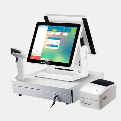 Zamówienie restauracji Android POS Machine z 15,6-calowym ekranem i procesorem Intel Celeron J1900
