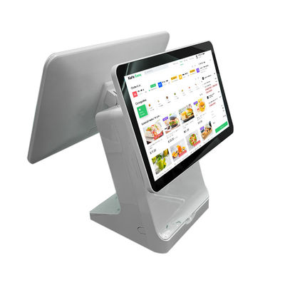Zamówienie restauracji Android POS Machine z 15,6-calowym ekranem i procesorem Intel Celeron J1900