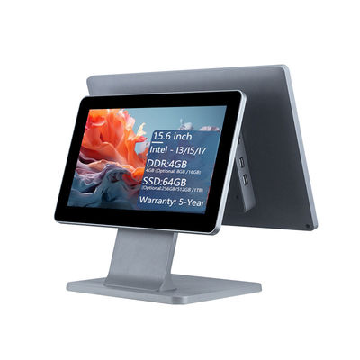 4 GB pamięci DDR3 15,6 cala punkt sprzedaży POS Terminal dla restauracji All in One Touch POS Machine Win POS Systemy