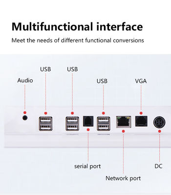 15,1/15,6-calowy POS z ekranem dotykowym dla handlu detalicznego i restauracji, płatności NFC, kasa fiskalna
