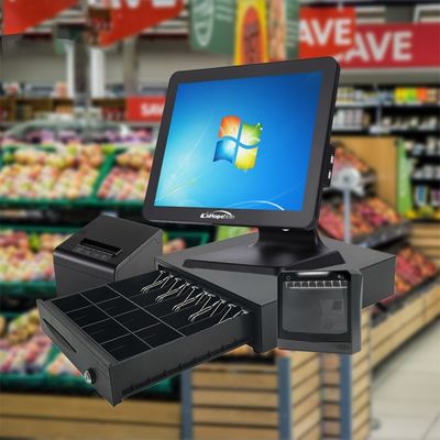 Drukarka termiczna i wyświetlacz dla klientów do bezproblemowej płatności gotówkowej w systemie POS w centrach handlowych