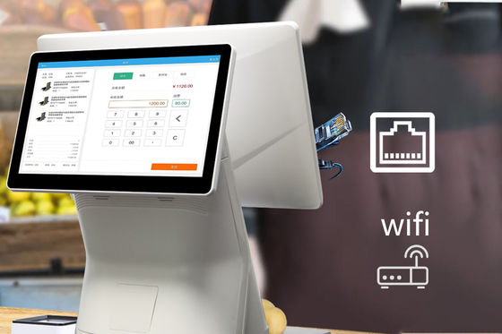 DDR3 2G Pamięć 15,6 cala Ekran dotykowy biurka samodzielne zamówienie Kiosk płatności bezgotówkowej i restauracji