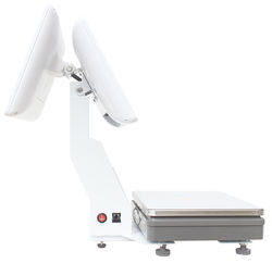 15.4 cali Dual Screen Windows Touch All in One Scale Weighing POS Supermarket Hotel's Ultimate POS Solution z WIFI/BT