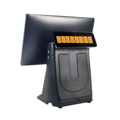 Wysokiej wydajności 15,6" I3 Procesor Ekran dotykowy All In One Supermarket Retail POS Machine z wyświetlaczem klienta