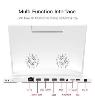 Desktop 10,1-calowy w kształcie L tablet Android PC wifi NFC ekran dotykowy quad core smart biurowy kiosk samoobsługowy użytek biznesowy