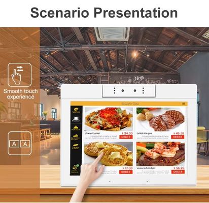Desktop 10,1-calowy w kształcie L tablet Android PC wifi NFC ekran dotykowy quad core smart biurowy kiosk samoobsługowy użytek biznesowy