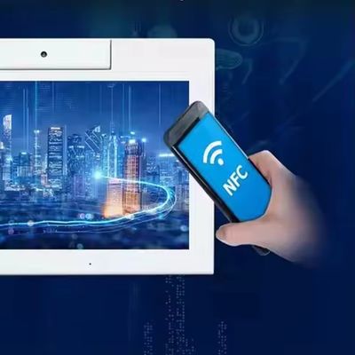 Desktop 10,1-calowy w kształcie L tablet Android PC wifi NFC ekran dotykowy quad core smart biurowy kiosk samoobsługowy użytek biznesowy