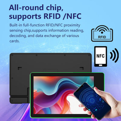 10,1-calowy tablet z Androidem do montażu na ścianie z czterordzeniowym procesorem Rockchip RK3576 i 4-stronnym paskiem oświetlenia LED do rezerwacji sal konferencyjnych