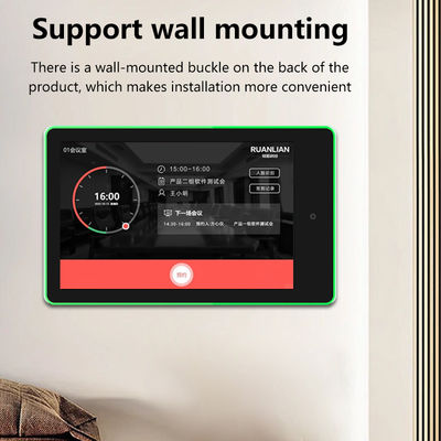 10.1calowy montaż na ścianie do użytku biznesowego Android 14 tablet PC ekran dotykowy Rockchip quad core światło LED do spotkań