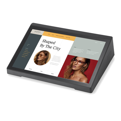 10.1 cala poziomy pulpit android tablet pc komputer z ekranem dotykowym RJ45 POE power czytnik NFC Przemysłowy biznes przedni hotel restauracja Sprzedaż detaliczna sklepy użycie biurka