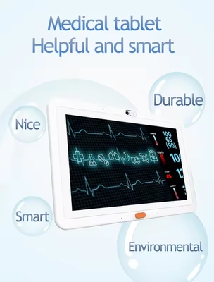 Na ścianie 10,1 cala android tablet pc opieka medyczna wifi POE 4G LTE Kamera obsługa połączenia pielęgniarka System połączeń dla szpitala Klinika