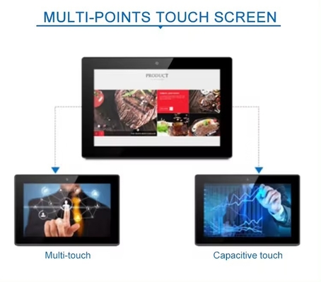 10.1 cala montaż na ścianie Plakat komercyjny wyświetlacz Digital signage tablet android pc POE NFC Kamera ekran dotykowy dla centrum handlowego