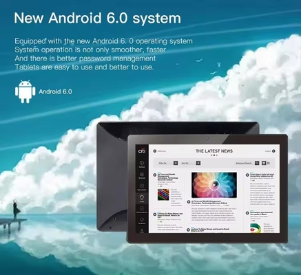 10.1 cala montaż na ścianie Plakat komercyjny wyświetlacz Digital signage tablet android pc POE NFC Kamera ekran dotykowy dla centrum handlowego