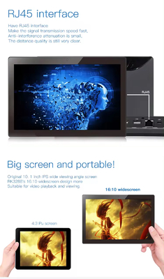 10.1 cala montaż na ścianie Plakat komercyjny wyświetlacz Digital signage tablet android pc POE NFC Kamera ekran dotykowy dla centrum handlowego