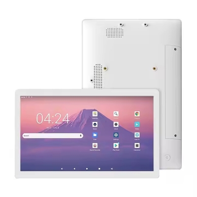 ścienny 24-calowy tablet z systemem Android 12, komputer PC, POE, NFC, ekran dotykowy LCD, komercyjny wyświetlacz, odtwarzacz wideo do reklam cyfrowych