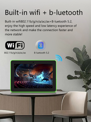 8 cala montaż na ścianie biznesowy ekran dotykowy POE NFC tablet android z oświetleniem LED System rezerwacji sal konferencyjnych