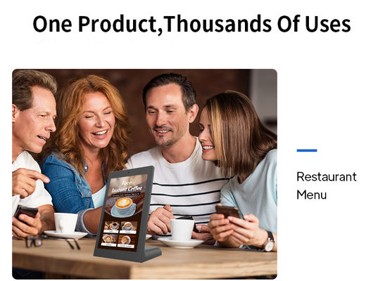 13,3-calowy tablet Android w kształcie litery L do komputera stacjonarnego RK3568, POE, kiosk biznesowy, restauracja, zamawianie