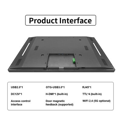 21.5inch  FHD 1080p Wall mount Smart school Classroom scheduling Display 4GB+64GB RK3568 Android Digital Signage player POE NFC