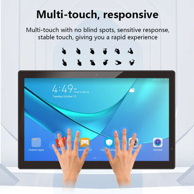 ścienny uchwyt 15,6 cala 1080p IPS Win 10 OS tablet PC POE NFC RJ45 Wi-Fi ekran dotykowy biznesowy wyświetlacz reklamowy