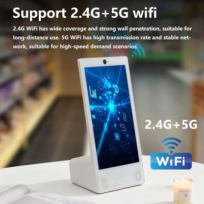 Komputer stacjonarny typu L 15,6 cala 1920x1080 android 15 tablet PC Wi-Fi NFC pojemnościowy ekran dotykowy 10000mAh Octa Core do zamawiania jedzenia na wynos z głośnikiem