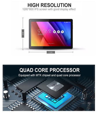 10.1 cala Quad Core Android 7.0 Tablet przemysłowy z monitorem dotykowym