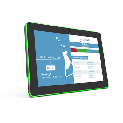 10-calowy tablet z systemem Android i oświetleniem LED, NFC i PoE do zastosowań przemysłowych typu All-in-One PC