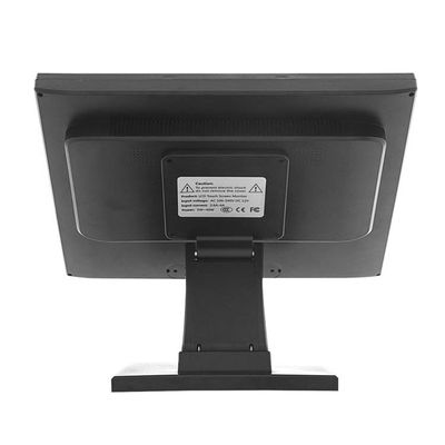 0.297mm 17 Inch Touch Screen Monitor, 5ms touch screen monitor ścienny dla POS