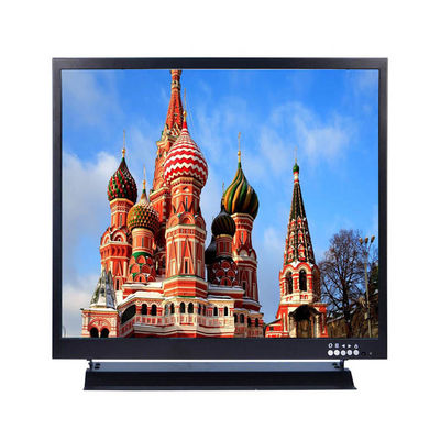 1280x1024 17-calowy monitor CCTV / CCTV BNC Monitor 7 * 24H działa