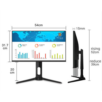 Bezramkowy 1ms 144hz 24-calowy monitor do gier / Freesync 24-calowy monitor do pulpitu