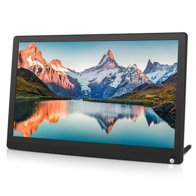 60Hz 15,6 cala USB C Pc Monitor / 11mm Komputer Monitor ekranu dotykowego